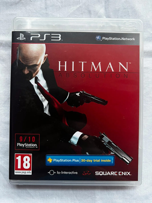 Hitman Absolution (PS3) Sony PlayStation 3, 2012 Complete With Manual VGC