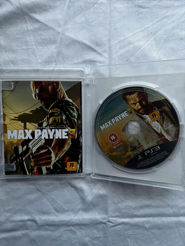 Max Payne 3 Sony PlayStation 3 PS3 , 2012 - Rockstar Games