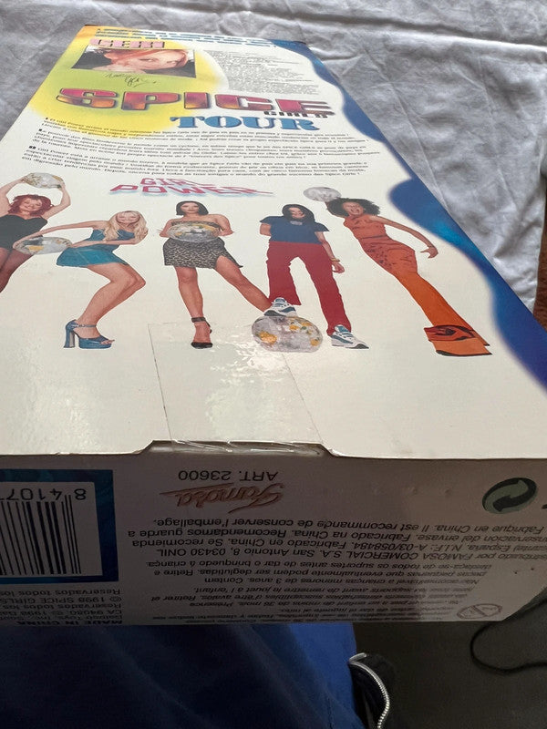 Rare Vintage Retro 1998 Galoob Spice girls On Tour Geri Ginger Spice Doll New In Box