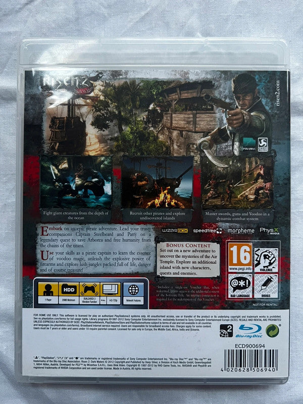 Collector's edition Risen 2 Dark Waters - Boxed With Manual - Pegi 16 - For Sony PlayStation 3 / PS3