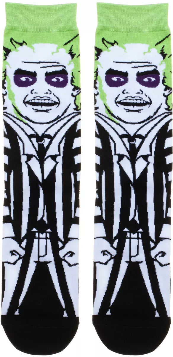 Beetlejuice Novelty Socks