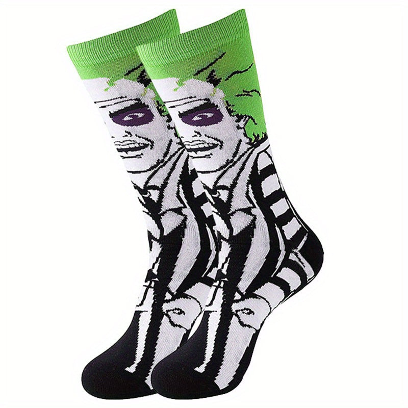 Beetlejuice Novelty Socks