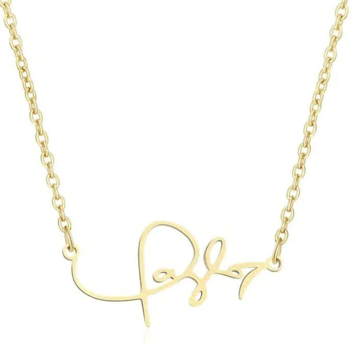 Taylor Swift Eras Tour Inspired Necklace Signature Gold Tone Jewellery Swiftie Fan