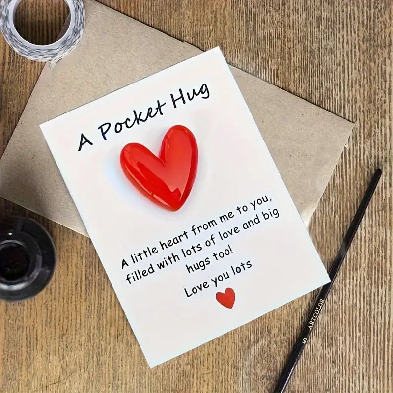 A Pocket Hug Poem Card