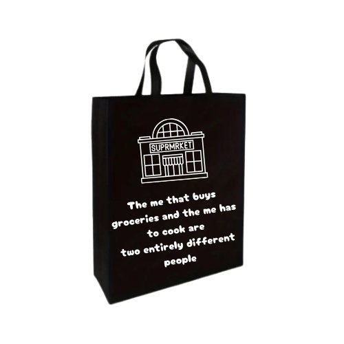 Grocery Shopping Tote Bag